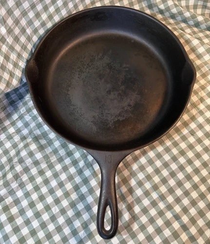 Vintage Wagner Ware Sidney O 1060A #10 Cast Iron Skillet Frying Pan 11.75"