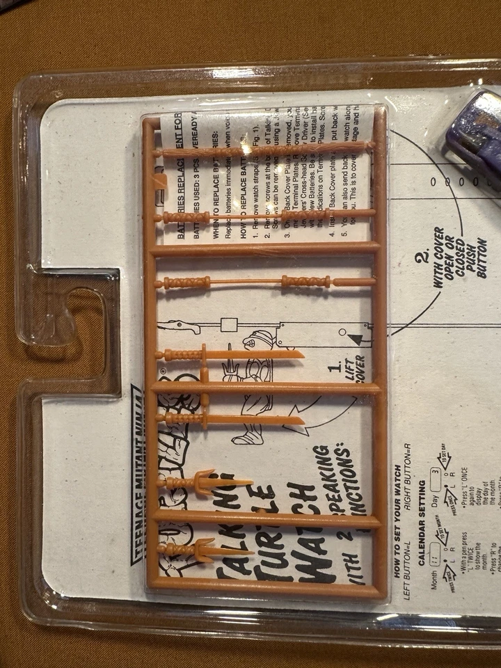 Donatello 忍者海龟数字复古罕见手表 1990 TMNT — 第 4/4 张图片