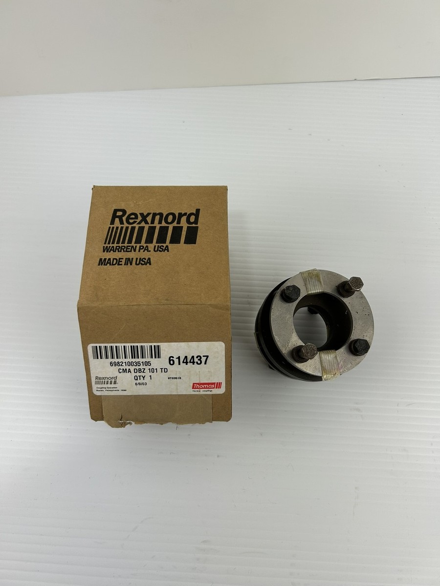 Rexnord 614437 Coupling Coupled Split Assembly CMA DBZ 101