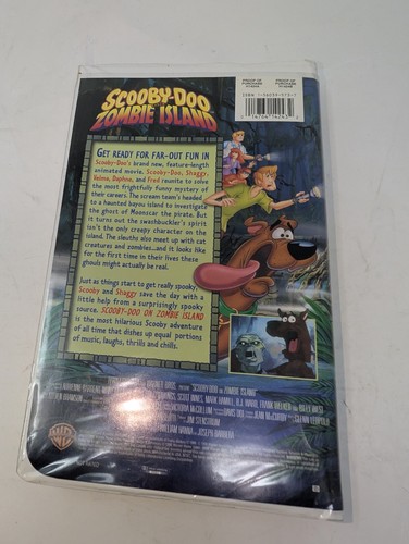 Scooby-Doo on Zombie Island (1998 VHS, Clamshell) A-Grade - Classic - Picture 2 of 10