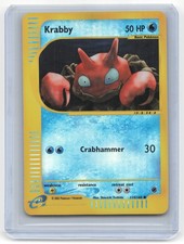Pokemon TCG Krabby 2002 Pokemon e-Card #115/165