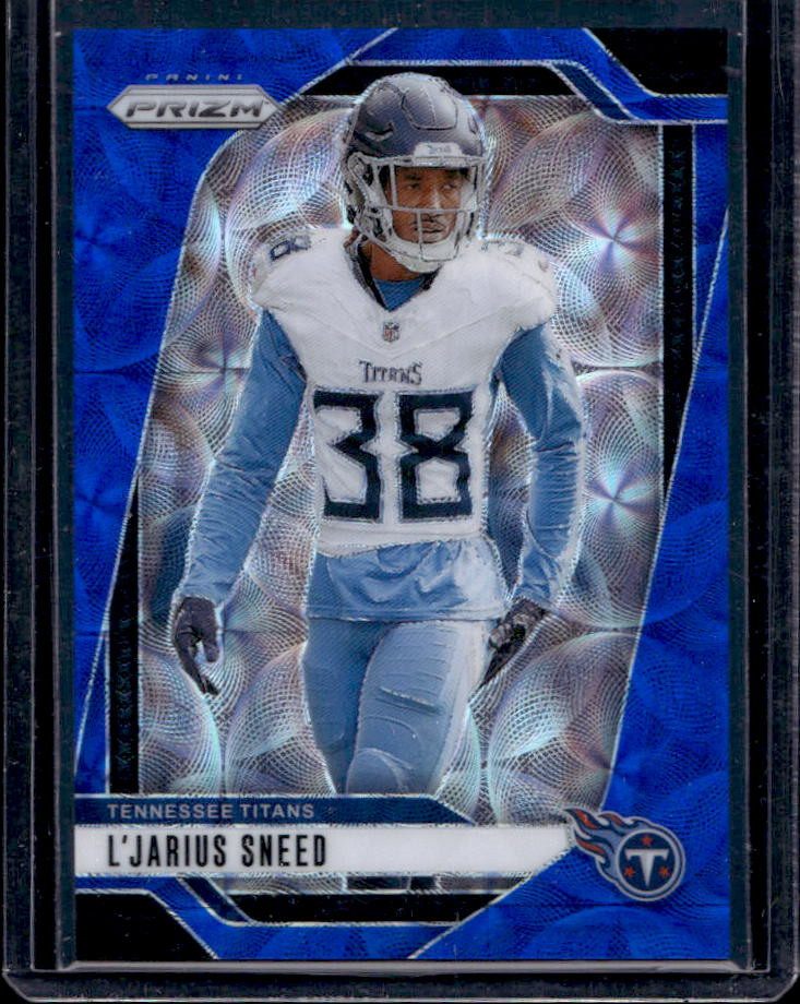 2024 Panini Prizm L'Jarius Sneed Choice Blue #2/14 Titans