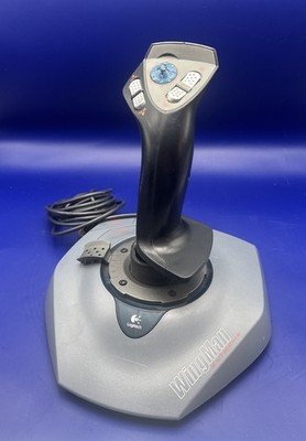 Logitech Wingman Extreme Digital 3D J-ZA10 Black Approx. 8''x7''x8'' - Untested