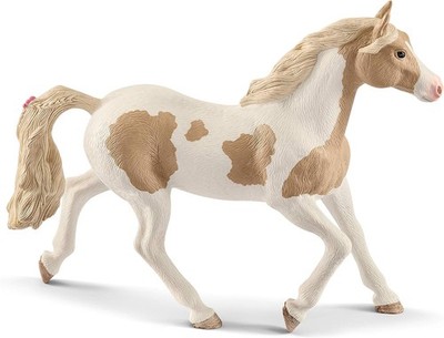 SCHLEICH 13884 Paint Horse Stute, ab 5 Jahren, Horse Club - Spielfigur, 3 x 14 x