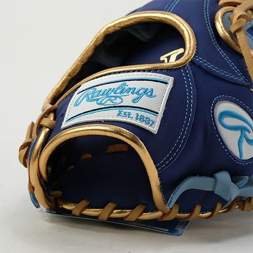 Rawlings Baseball Glove HYPER TECH COLOR SYNC GR5HTCY719 12.75 Blue outfielders - Picture 4 of 10