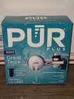 Brand New! PUR PLUS Horizontal Faucet Mount Water Filtration System - Chrome NIB