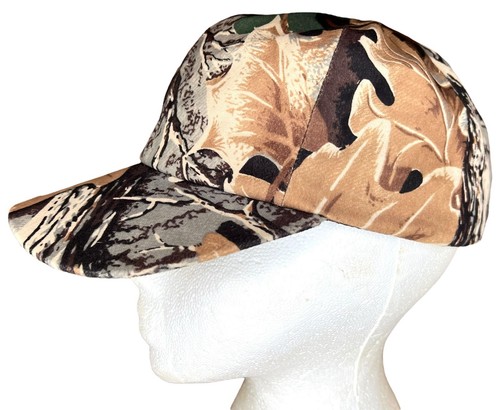 Vintage 80s Whitewater Outdoors Gore-Tex SnapBack Camouflage Camo Lined Hat Cap - Picture 3 of 9