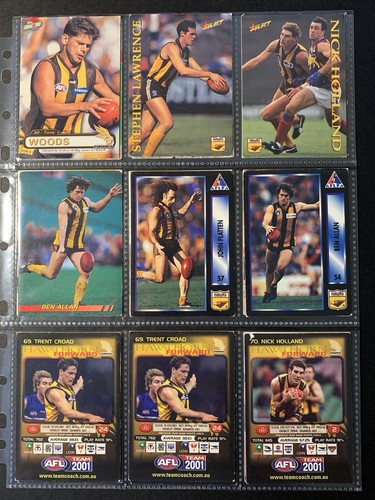 AFL vintage cards lot of 174 1980s-2001 Select, Cazely, AFL Hero’s, Team Coach - Picture 9 of 21