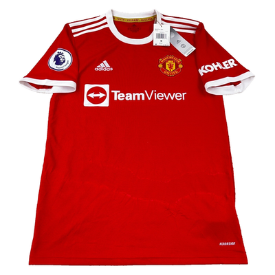 Adidas Manchester United Home Jersey Size Medium Adult Mens Jadon