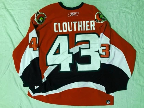 Game Worn Jersey Ottawa Sentators 2005/2006 Brett Cloutier NHL CCM 58