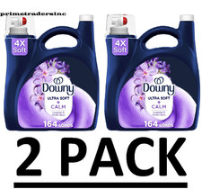 2 Pack - Downy Ultra Soft + Calm Fabric Softener 111 oz 164 Loads Lavender 0.19 per gallon