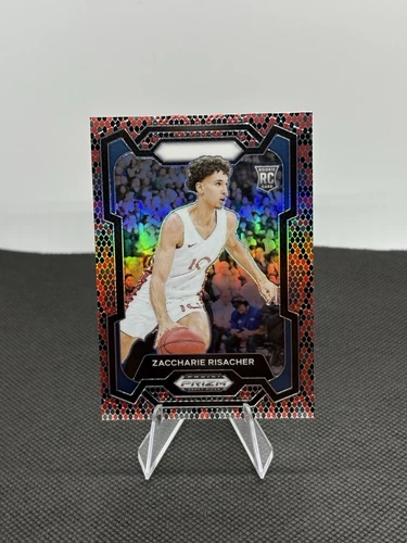 2024 Prism Draft Picks Zaccharie Risacher Snakeskin 