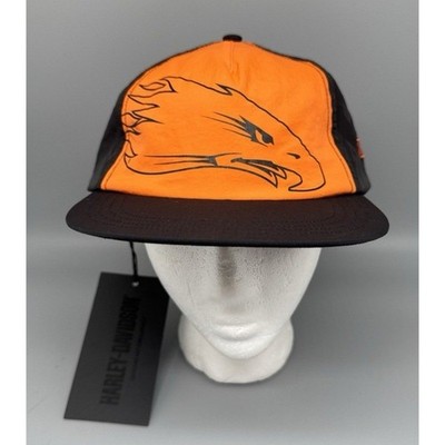 Harley-Davidson Motorcycle Screamin' Eagle Logo Nylon Snapback Unisex Hat NEW