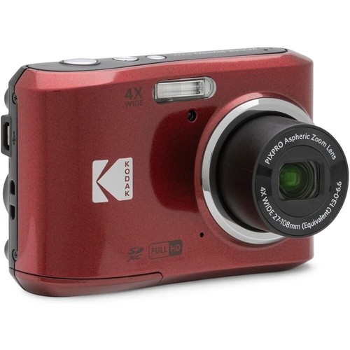 Kodak FZ45RD PIXPRO 16MP Digital Camera Red Bundle with Lexar 64GB... - Afbeelding 2 van 9