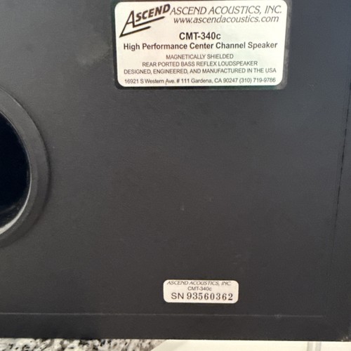 Centro Ascend Acoustics CMT-340c - Imagen 8 de 11