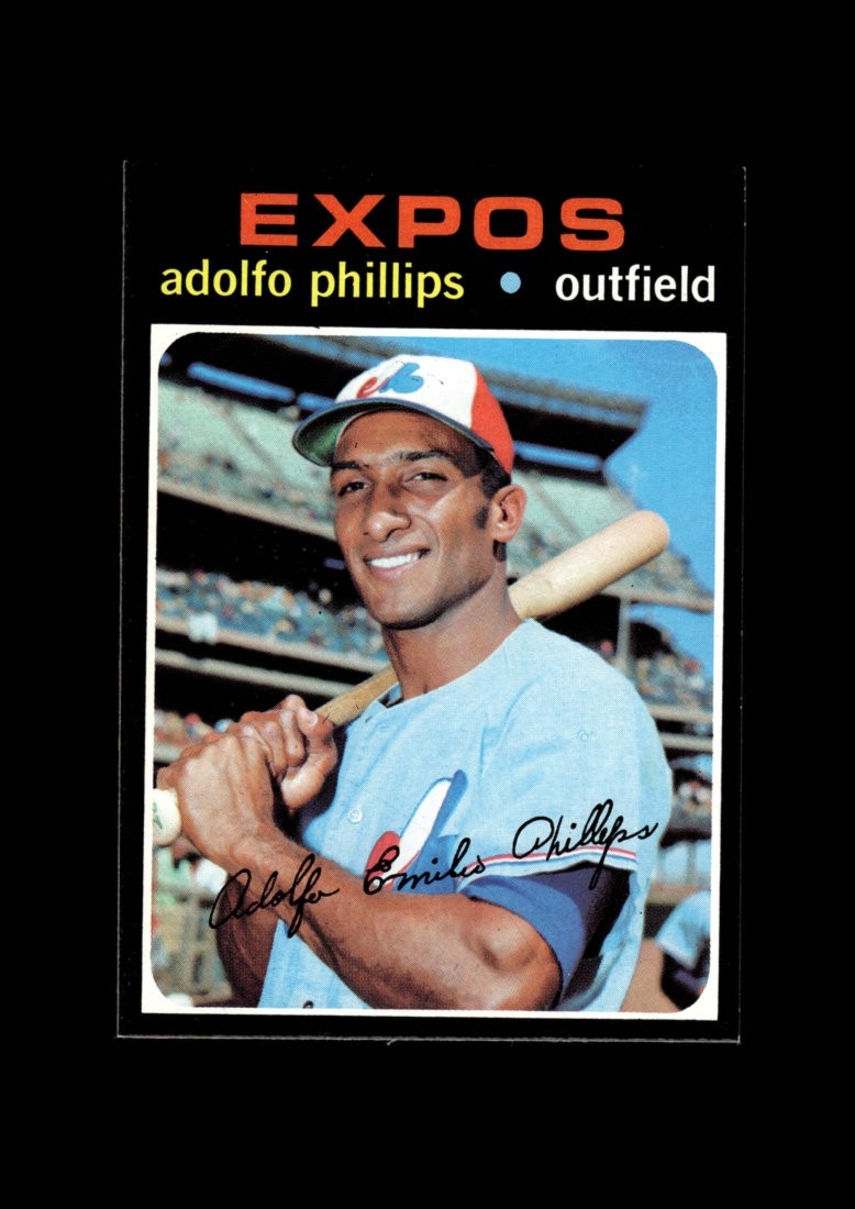 1971 Topps Set-Break #418 Adolfo Phillips NR-MINT *GMCARDS*