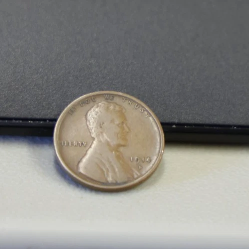 1914 D US Lincoln Cent 1c  Key Date Fine +