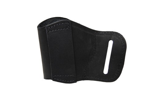 NEW Barsony Black Leather Yaqui Holster + Mag Pouch Colt Small 380 UltraCompact - Picture 11 of 11