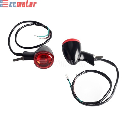Mini LED Brake Tail Light Indicator for 92-22 Harley Sportster Iron XL883 XL1200 - Picture 5 of 10