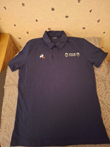 Polo JO Paris 2024. collection Le Coq Sportif Allianz Taille M