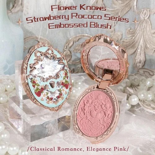 Flower Knows Strawberry Rococo Embossed Blush - Imagen 7 de 8