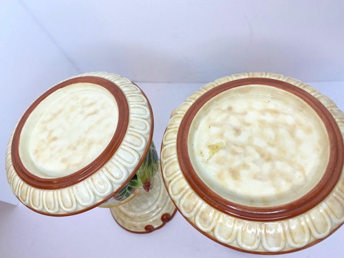 Fitz & Floyd Venetian Romance Pillar  Two Candle Holders 8 Inch Tall - Bild 6 von 12