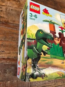 LEGO Duplo Dino Trap 5597 T-Rex Dinosaur Jungle Building Toy NEW DMGD BOX