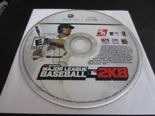 Major League Baseball 2K8 (Microsoft Xbox 360, 2008) - Disc Only!!