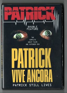 Patrick 1978 Patrick Still Lives 1980 Patrick Vive Ancora Double Feature Ebay