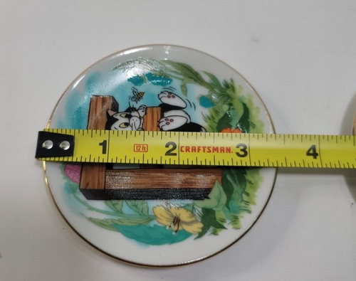 A lot of (5 ) Disney’s Alphabet Miniature Plate Walt Disney Productions 3.25” - Picture 8 of 14