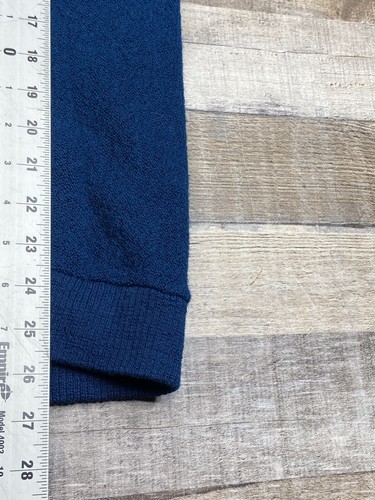 Vtg Pendleton Sweater Cardigan Men’s L/XL Blue 100% Virgin Wool Grandpa USA 90s - Picture 9 of 10
