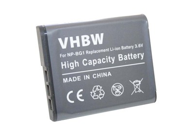 Original VHBW acu batería para Sony CyberShot dsc-w170 DSC-W 170 Original VHBW acu batería para Sony CyberShot dsc-w170 DSC-W 170