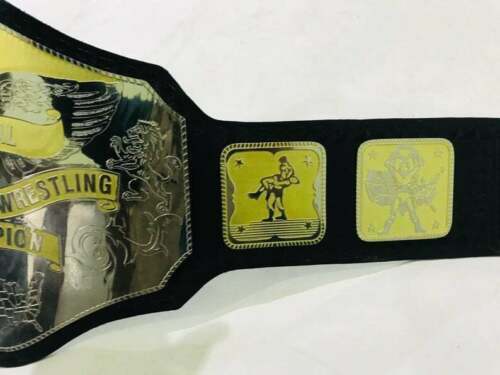 NWA National Heavyweight Championship Wrestling Replica Title Ledergürtel 2 mm - Bild 3 von 6