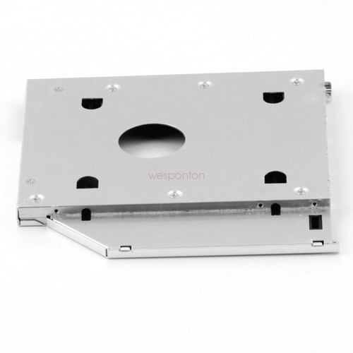 9.5mm For Apple Macbook Pro SATA 2nd HDD SSD Hard Drive Disk Caddy Optical Bay - Picture 5 of 7