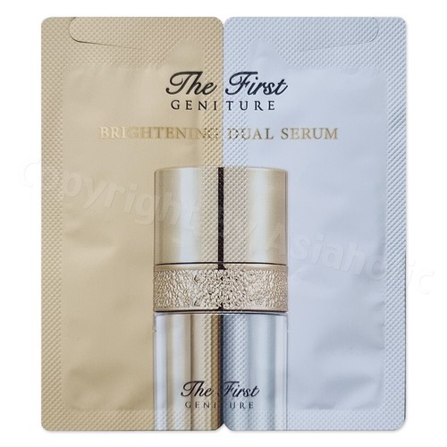 O HUI The First Geniture Brightening Dual Serum 2ml x 20pcs (40ml) Sample OHUI - Picture 2 of 12