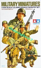 Tamiya 35192 1/35 Scale Military Model Kit WWII U.S Army Assault Infantry Set