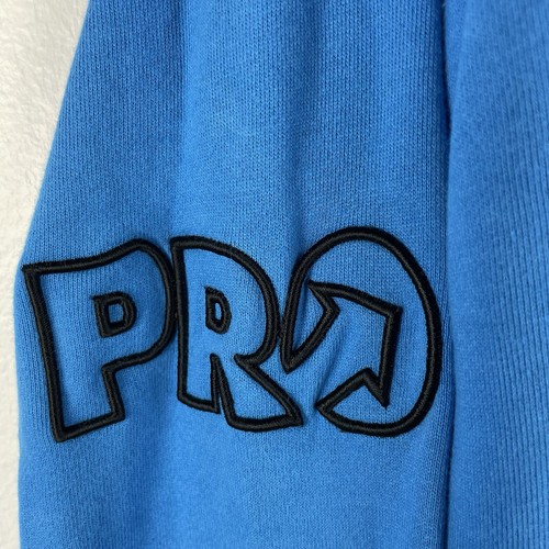 Shimano Pro Team Pearl Izumi Cycling Hoodie Mens 3XL Blue Embroidered Logos - Picture 4 of 14