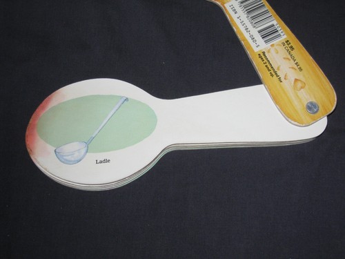 My Cooking Spoon Joanne Barkan a hinged board book - Picture 7 of 8