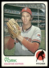 1973 Topps #546 Jim York - POOR