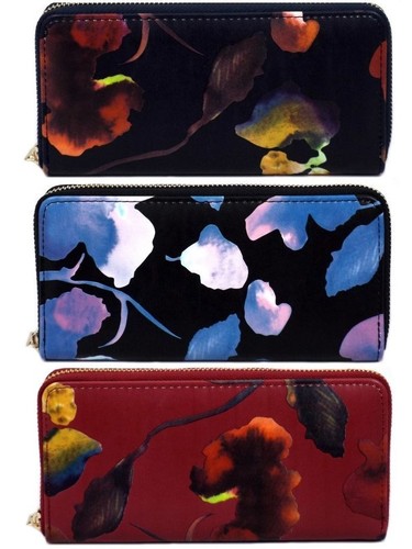 Damen 72999 Blumenmuster Geldbörse Von Ella - Ausverkauf - Bild 1 von 26