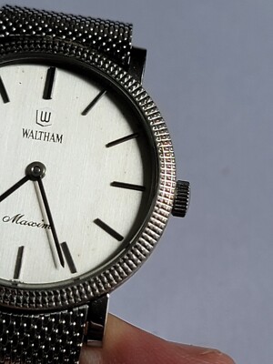 WALTHAM Maxim 腕時計 SV925 Waltham Maxim Manual Watch | eBay