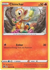 x4 Chimchar - 024/172 - Common - Reverse Holo Pokemon SS09 Brilliant Stars M/NM