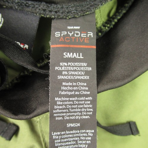Spyder Shorts Mens Small Pockets Green Lightweight Outdoors Drawstring Chino - Picture 5 of 14