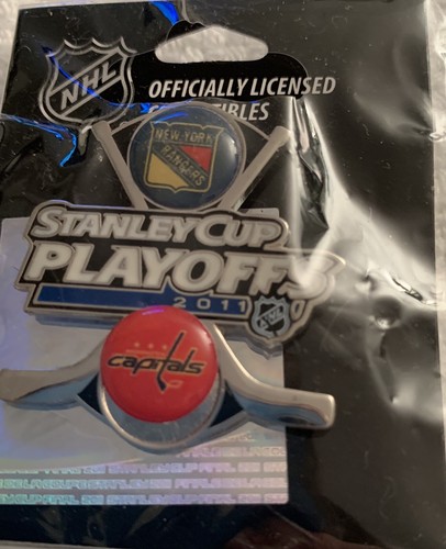 NY RANGERS PIN 2011 STANLEY CUP PLAYOFFS WASHINGTON SENATORS MSG NHL HOCKEY - Bild 1 von 2