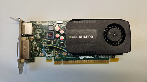 Nvidia Quadro K600 1GB PCI-E scheda grafica Workstation Display-Port + DVI-I