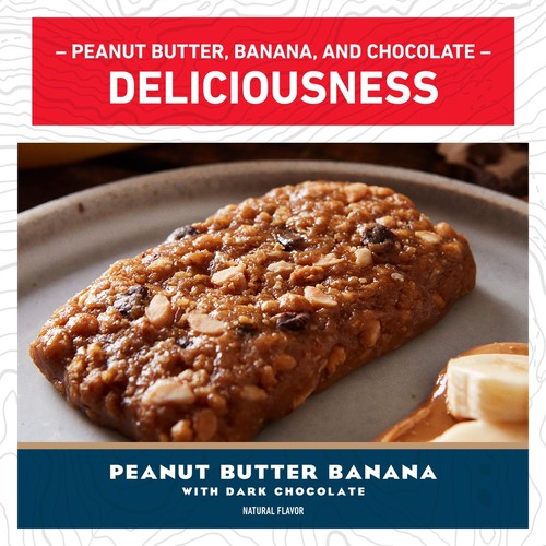 CLIF BAR Peanut Butter Banana with Dark Chocolate Flavor Energy Bars, 5ct - Picture 3 of 11
