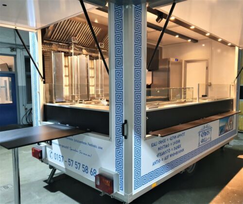 Dönerwagen Gyroswagen Imbisswagen Foodtruck Imbissanhänger NEU Verkaufswägen - Bild 9 von 11