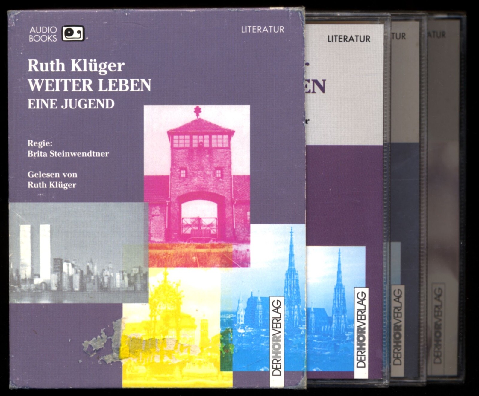 Ruth KLÜGER?WEITER LEBEN?Eine Jugend?Schuber?6MC-Kassetten?Hörbuch?Autorenlesung - Ruth Klüger