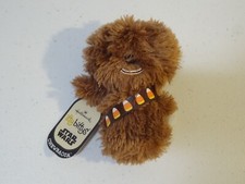 Hallmark Itty Bittys Star Wars Plush Chewbacca Halloween Candy Corn NEW w/Tags