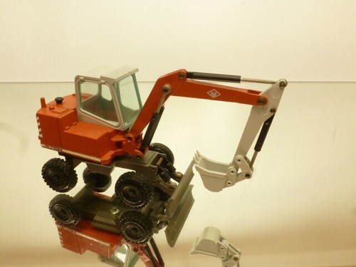 NZG MODELLE 258 O&K MHZ WHEELED EXCAVATOR - 1:50 - GOOD CONDITION - Imagen 3 de 6